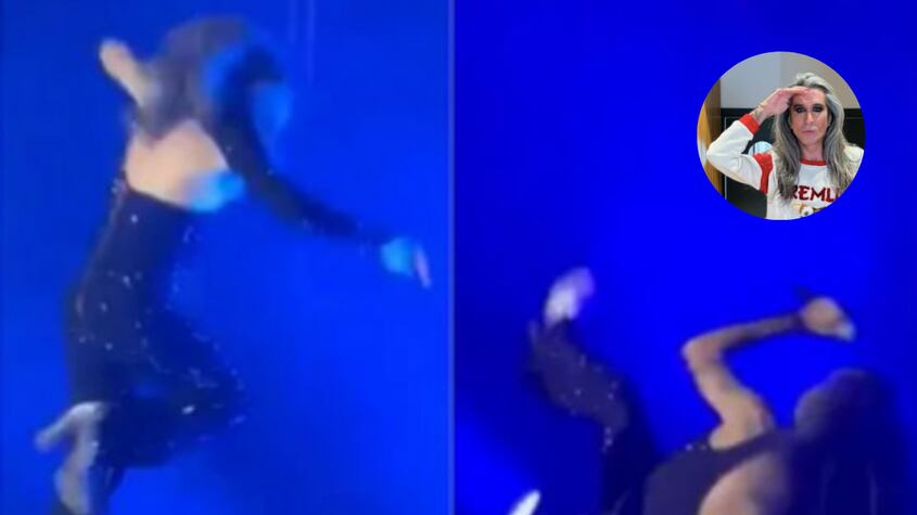 Por caída en pleno concierto, ingresan a Mario Vaquerizo: ¿Qué le pasó?