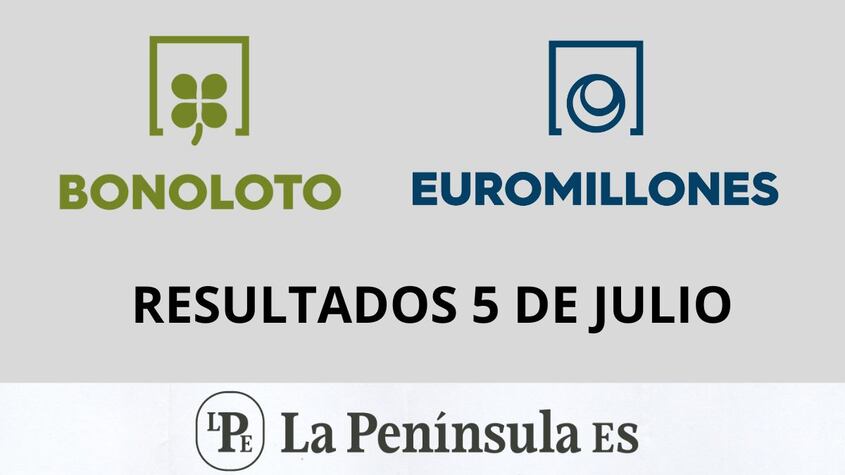 Bonoloto y Euromillones: Resultados del sorteo del viernes, 5 de julio de 2024