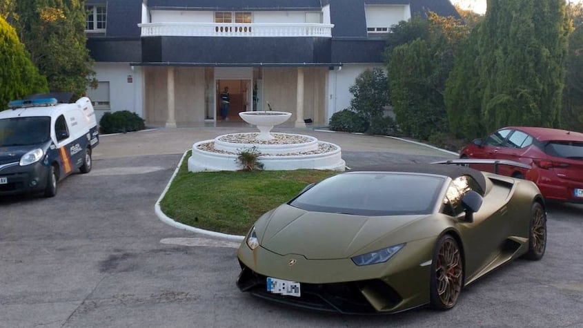 Vehículos incautados de Óscar Sánchez Gil