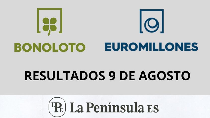 Bonoloto y Euromillones: Resultados del sorteo del viernes, 9 de agosto de 2024