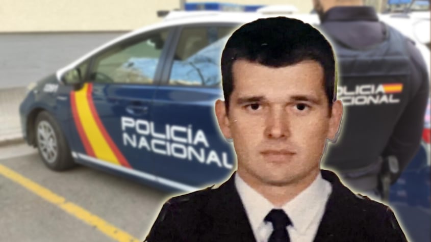 Óscar Sánchez Gil en la Policía Nacional