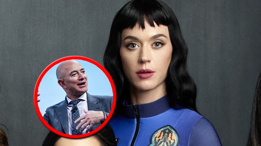 Katy Perry y Jeff Bezos