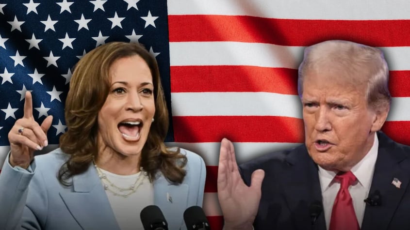 Donald Trump Vs Kamala Harris.