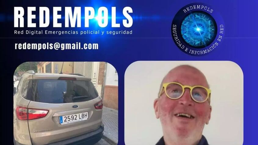 Hallan muerto en su coche desbarrancado a estadounidense desaparecido en Sevilla