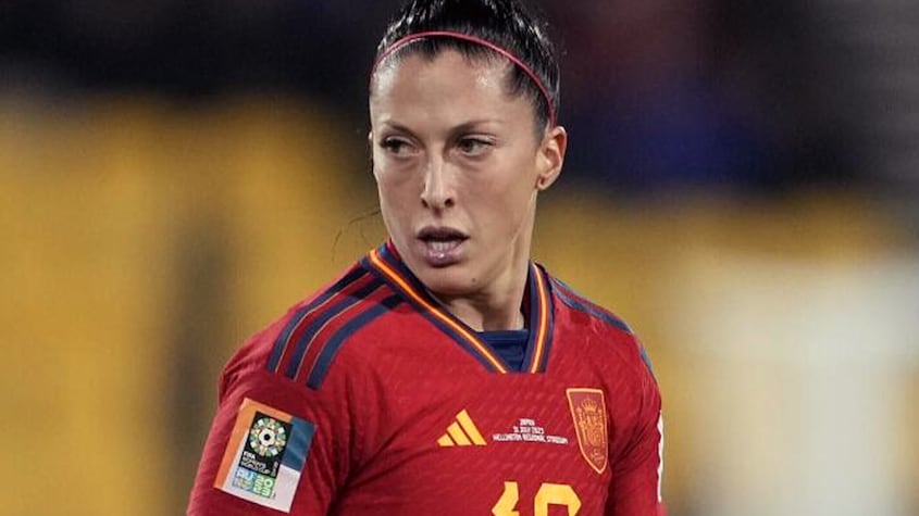 Jennifer Hermoso en la Selección de España.
