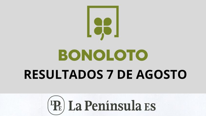 Bonoloto: Resultados del sorteo del miércoles, 7 de agosto 2024