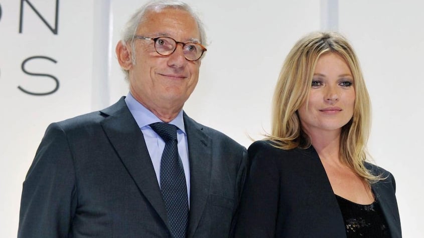 Isak Andic y Kate Moss