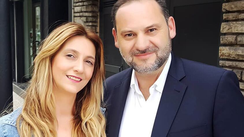 Claudia Montes y José Luis Ábalos