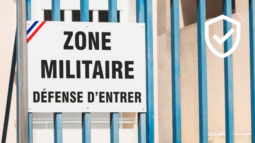 Zona militar francesa