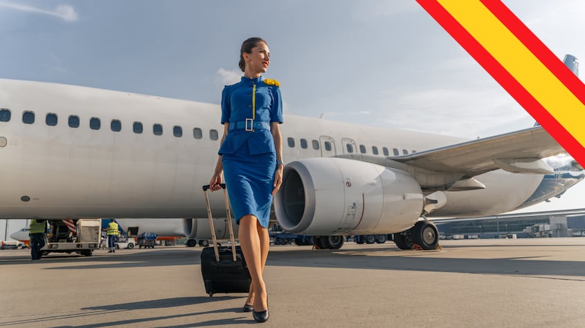 ¿Trabajo soñado? Esto es lo que cobra una azafata de vuelo en España