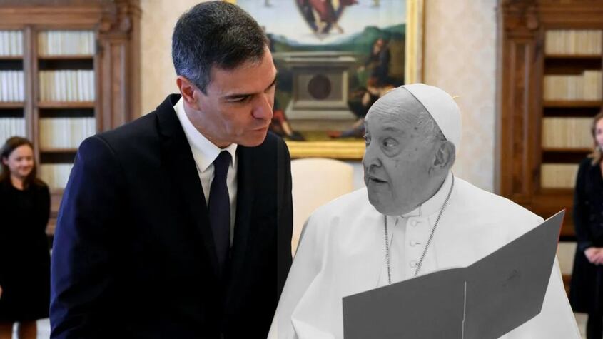 Pedro Sánchez Papa Francisco