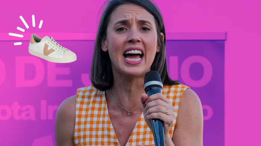 Irene Montero zapatillas.