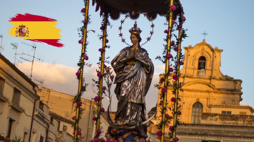 Solemnidad de la Inmaculada Concepción: actividades y horarios de celebración para Murcia y Sevilla este 8 de Diciembre
