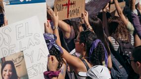 ¿Cuál fue la primera marcha feminista en España?