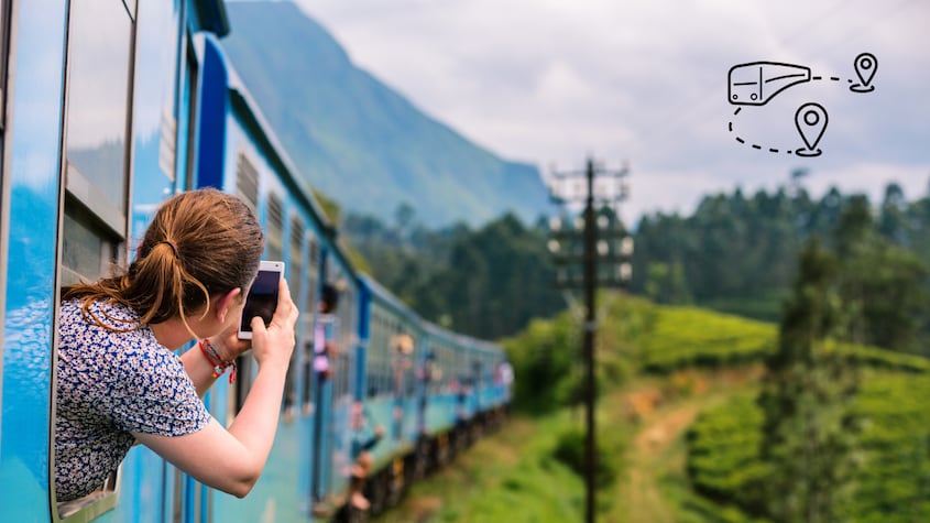 El viaje en tren más largo del mundo es de 19.000 km y pasa por 13 países