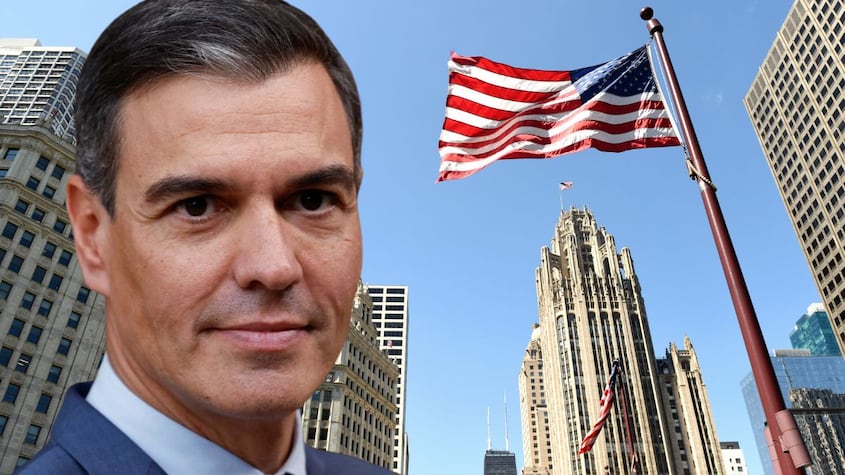 Pedro Sánchez Donald Trump.