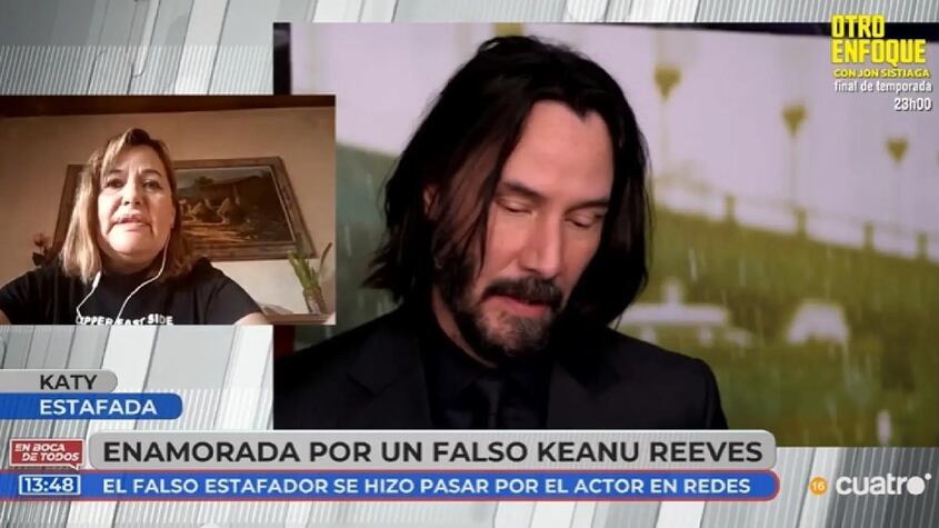 Estafa Keanu Reeves.