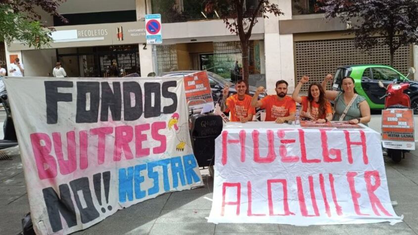 Contra aumentos y las claúsulas “abusivas”, 900 inquilinos lanzan una “huelga de alquiler” en Madrid