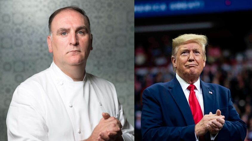 Chef José Andrés Donald Trump Estados Unidos