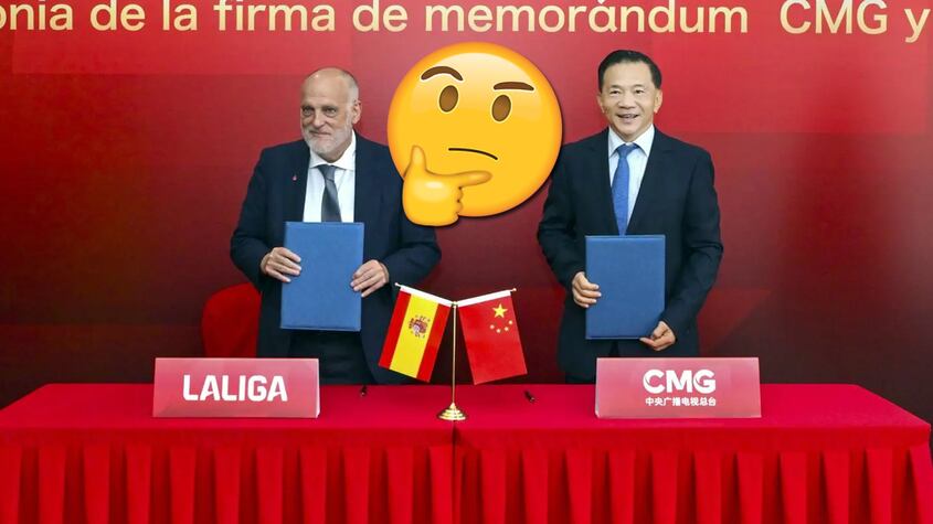 ¿Por qué LaLiga es gratis en China y de pago en España?