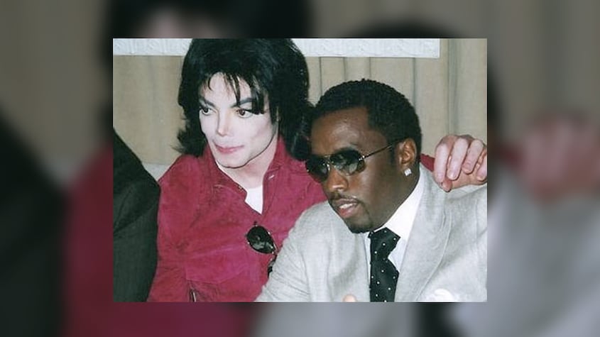 Michael Jackson y Sean "Diddy" Combs