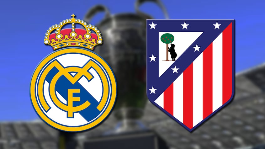 Real Madrid y Atlético de Madrid.