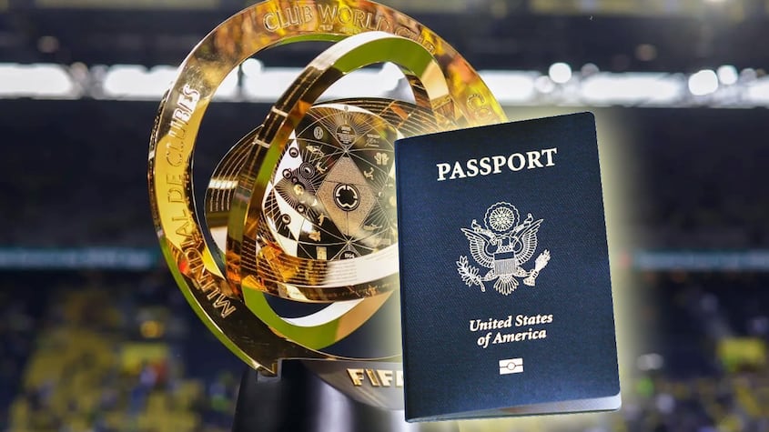 Visa estadounidense para ver el Mundial de Clubes 2025.