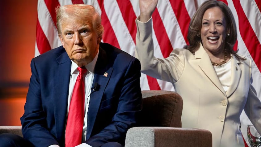 Debate Donald Trump y Kamala Harris.