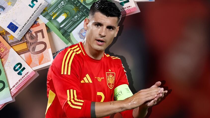 No todo es fútbol: Así fue como Álvaro Morata acumuló su dinero