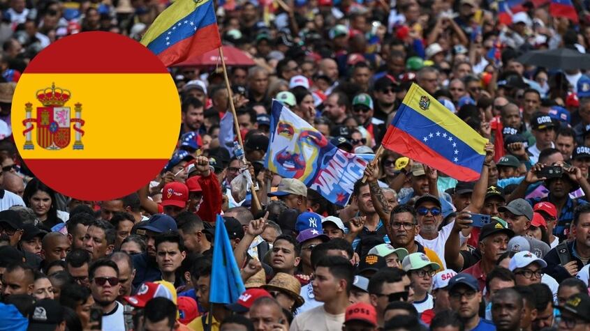 Así viven los venezolanos en España
