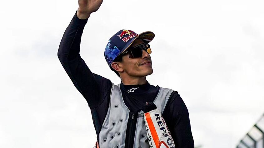 Esta es la formación de Marc Márquez, el piloto estrella del MotoGP