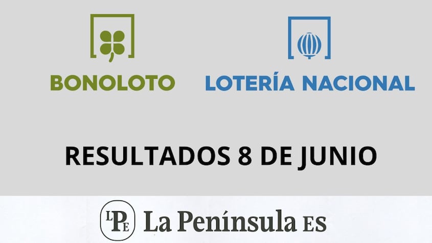 Bonoloto y Lotería Nacional: Resultados del sorteo del sábado, 8 de junio de 2024
