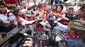 Murió José Aldaba, la “voz” de la Cruz Roja en los encierros de San Fermín