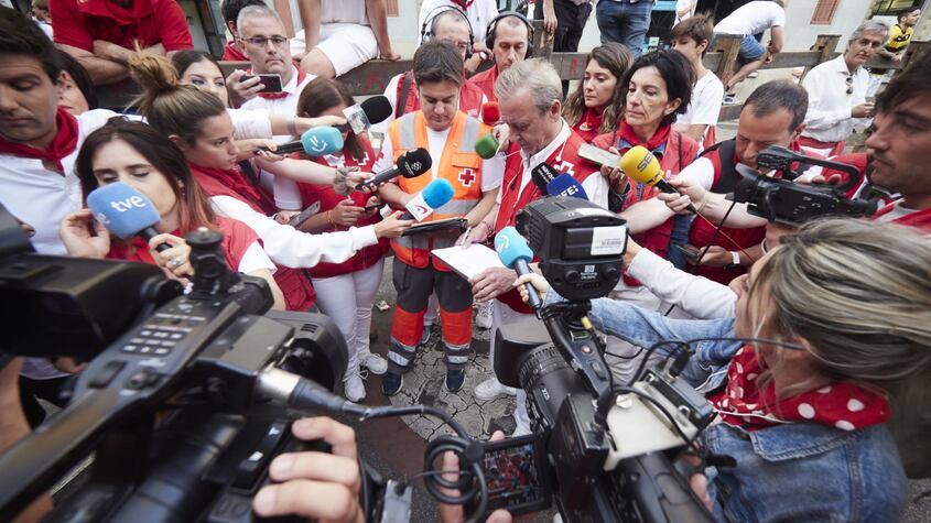 Murió José Aldaba, la “voz” de la Cruz Roja en los encierros de San Fermín