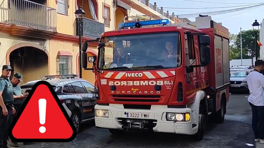 Incendio mata a una familia en Guillena, Sevilla