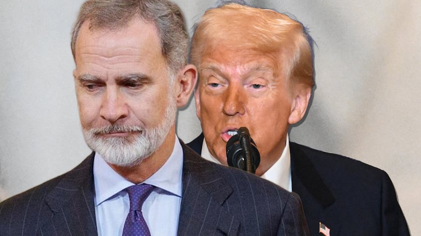 Rey Felipe VI de España y Donald Trump, Presidente de Estados Unidos