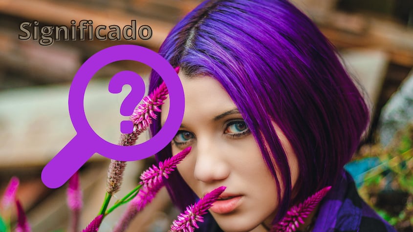 El significado del color morado en las personas