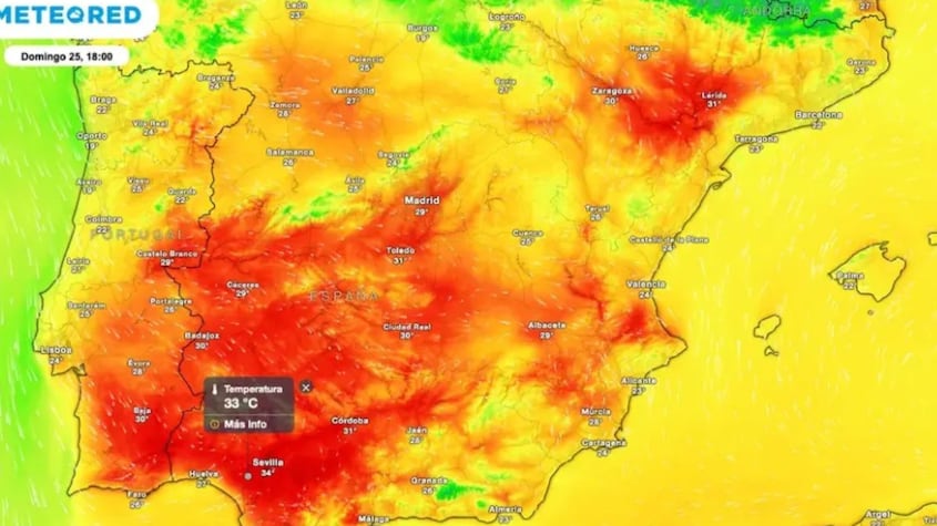 Ola de calor: estas son las ciudades que registarán la temperaturas más altas de hoy domingo 25 de mayo
