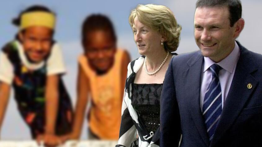 Begoña Arregi, Juan José Ibarretxe y los niños saharauis