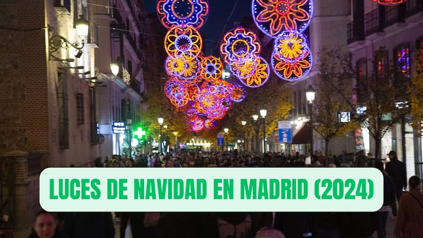Luces de Navidad en Madrid
