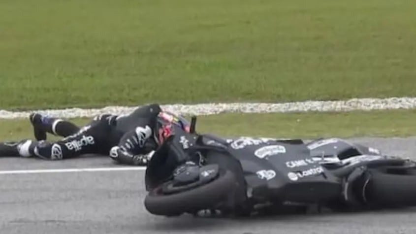 Accidente de Jorge Martín