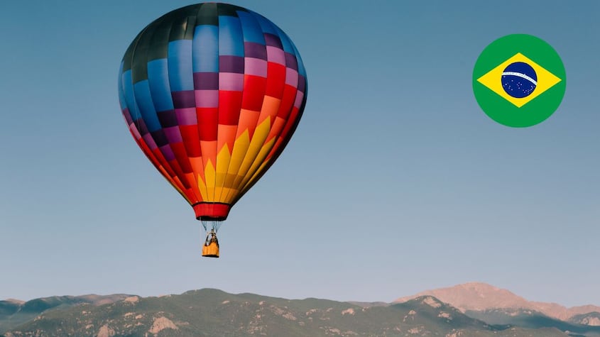 Globo aerostático Brasil