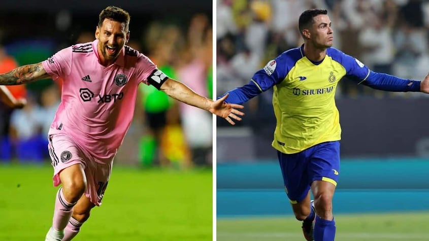 Messi y Cristiano