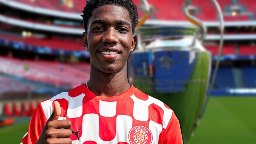 ¿Quién es Yaser Asprilla, el arma secreta del Girona en la UEFA Champions League?