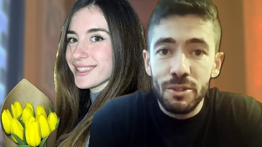 Ángela Agudo y su novio, Luis Sánchez