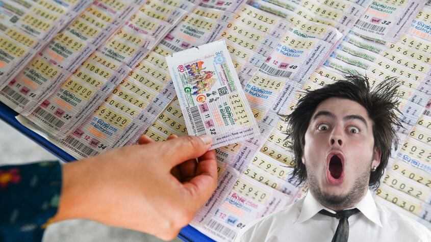Ganadores de lotería.