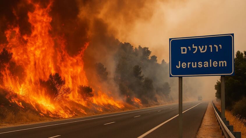 Incendios en Israel