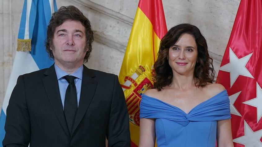 Ayuso y Milei