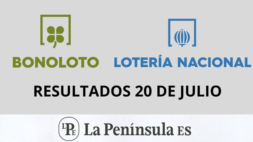 Bonoloto y Lotería Nacional: Resultados del sorteo del sábado, 20 de julio de 2024