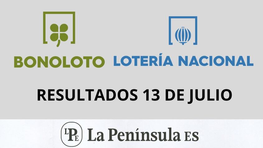 Bonoloto y Lotería Nacional: Resultados del sorteo del sábado, 13 de julio de 2024